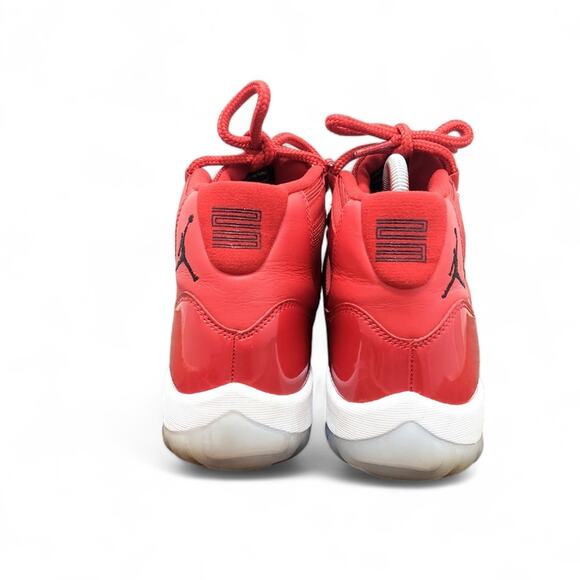 Jordan 11 Retro Win Like 96 Gym Red Basketball Sneakers - Men\'s Size 8